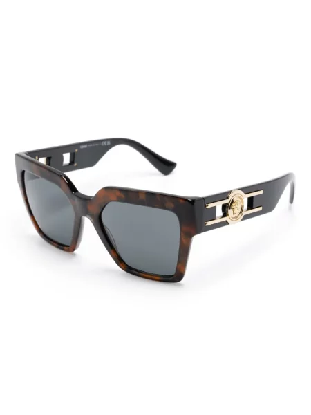 Saulės akiniai Versace Eyewear ruda