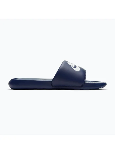 Papuci pentru bărbați Nike Victori One Slide midnight navy/midnight navy/white alb
