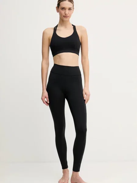 Легінси для йоги adidas Performance All Me однотонні чорний