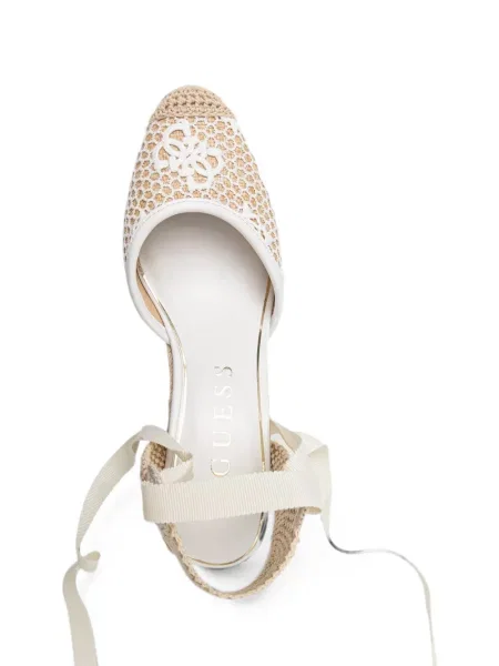 Espadrile Guess tricotate cu pană