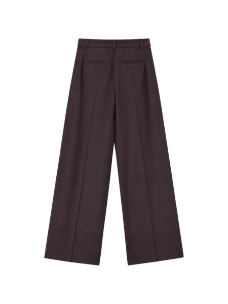 Cu centură pantaloni Solotre maro