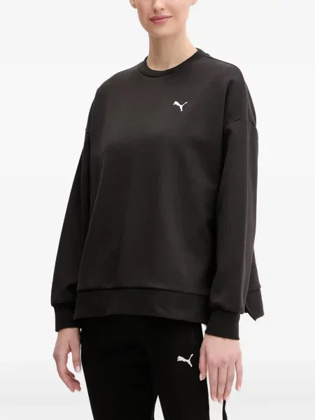 Pulover Puma cu broderie negru