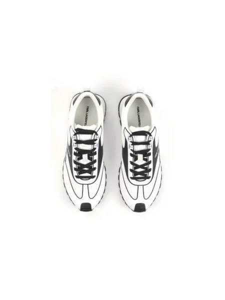 Sneakersy Karl Lagerfeld zamszowe białe