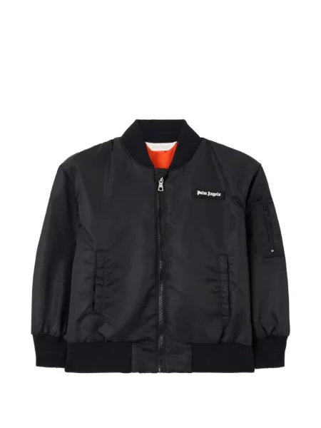 Kurtka bomber dziecięcy Palm Angels czarny