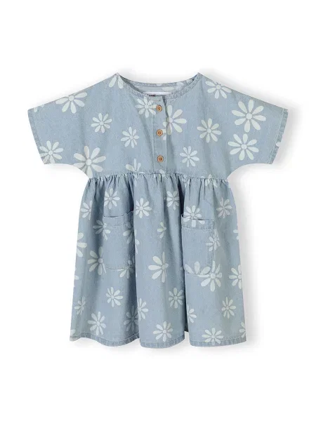 MINOTI Rochie denim / deschis albastru