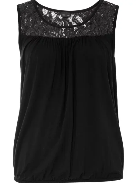 Top Bonprix czarny