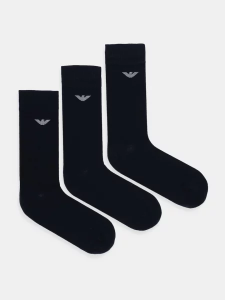 Emporio Armani Underwear skarpetki granatowy niebieskie