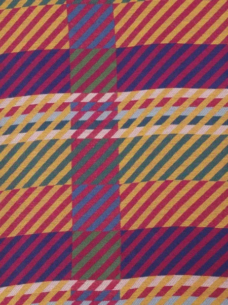 Pledas šalikas Missoni su kutais rožinė