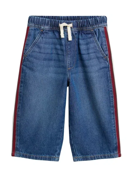 Next Jeans albastru denim / roșu alb
