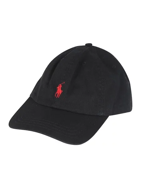 Czapka z daszkiem Polo Ralph Lauren z logo czarna
