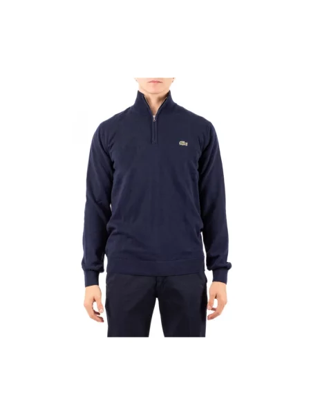 Sweter Lacoste niebieski