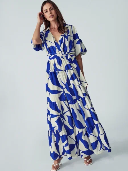 Willa Rochie Sole albastru alb