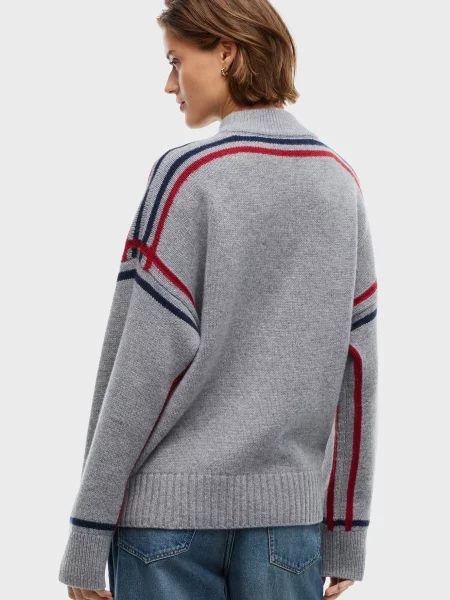 Вовняний светр Tommy Hilfiger сірий