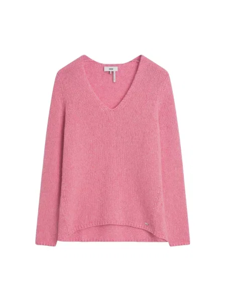Sweter Cinque wełniany różowy