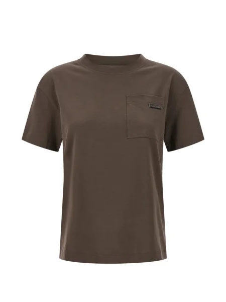 Tricou Brunello Cucinelli maro