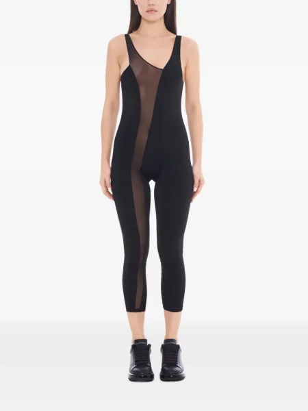Salopetă Tessitura Body Couture negru
