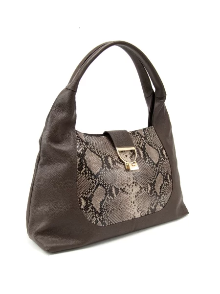 Кожаная сумка Royalbag коричневая