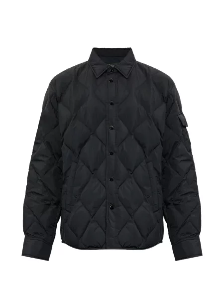 Matlasat geacă Rag & Bone negru