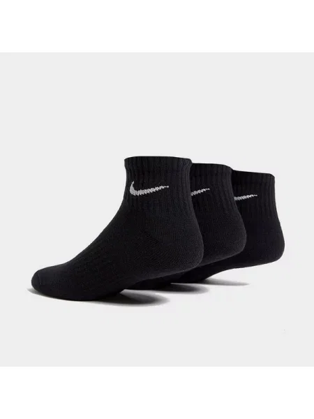 NIKE Sportovní ponožky Everyday Cush černá bílá