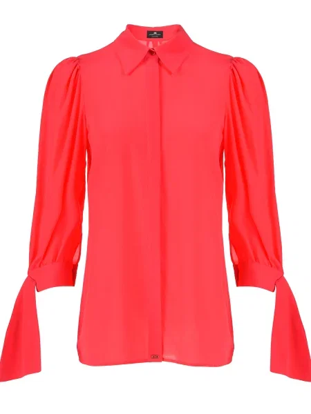 Блуза Elisabetta Franchi рожева