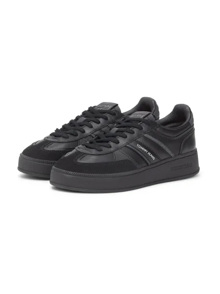 Sneakerși Tommy Jeans negru