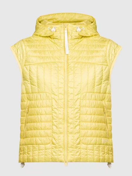 Жилет Woolrich с капюшоном желтый