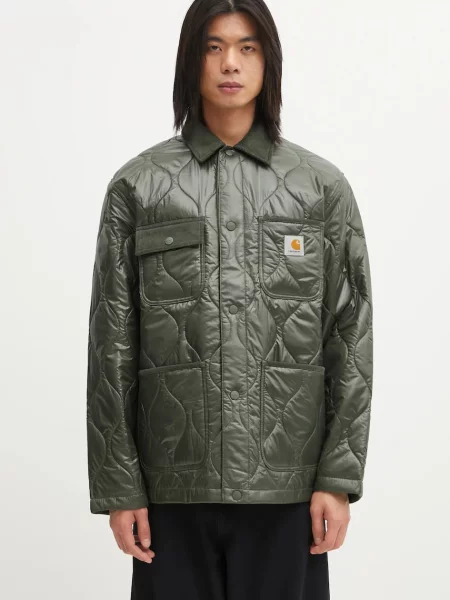 Carhartt WIP geacă Oscar Chore Liner de tranziție verde