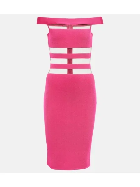 Rochie Balmain plasă roz