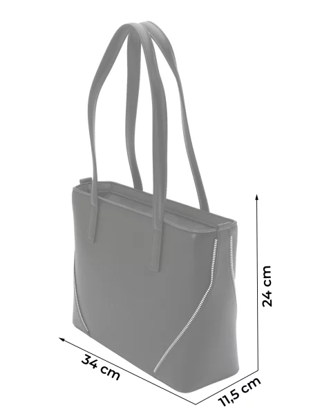 Karl Lagerfeld Jeans kabelka typu shopper dámska z imitácie kože čierna