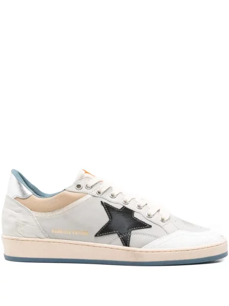 Sneakerși Golden Goose din piele gri