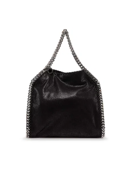 Mała mały torebka skórzana Stella Mccartney elegancka czarna