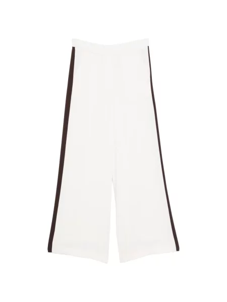 Prugaste hlače P.a.r.o.s.h. bijela