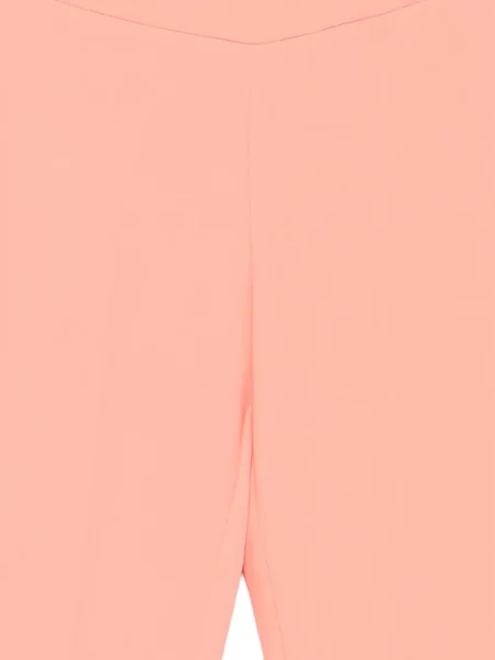 Pantaloni Simona Corsellini evazate portocaliu