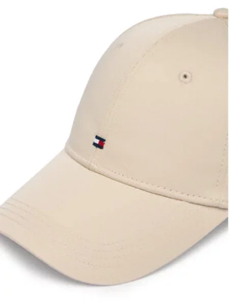 TOMMY HILFIGER Kapa kremna / temno modra / rdeča / bela bež