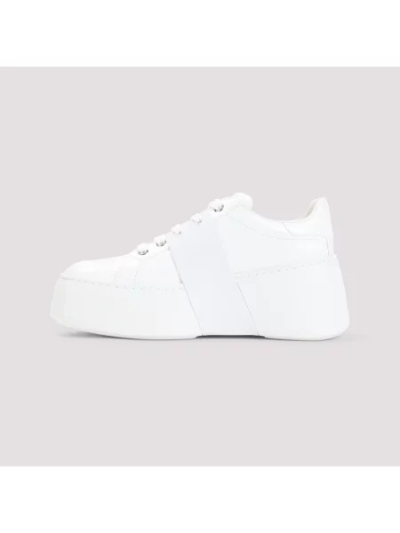 Sneakersy Roger Vivier skórzane białe