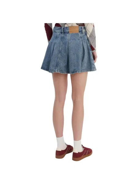 Fustă Tommy Hilfiger albastru