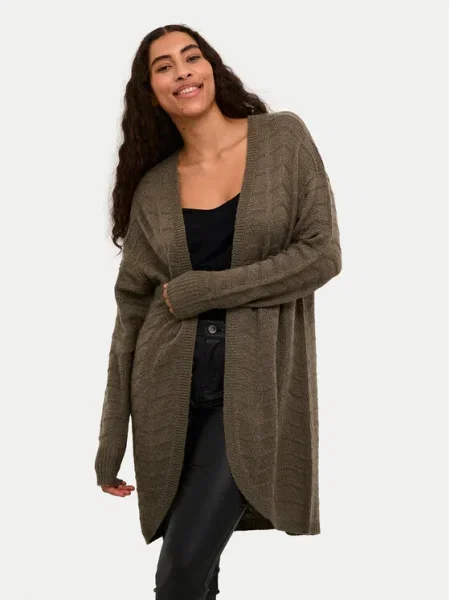 Kaffe Cardigan Kaemria kaki