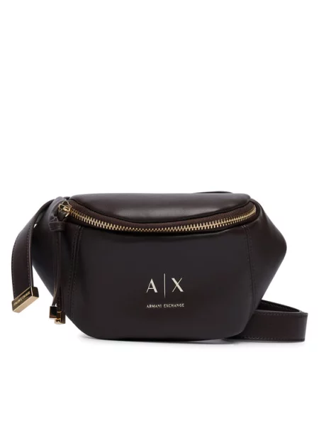 Ремень Armani Exchange с поясом коричневый