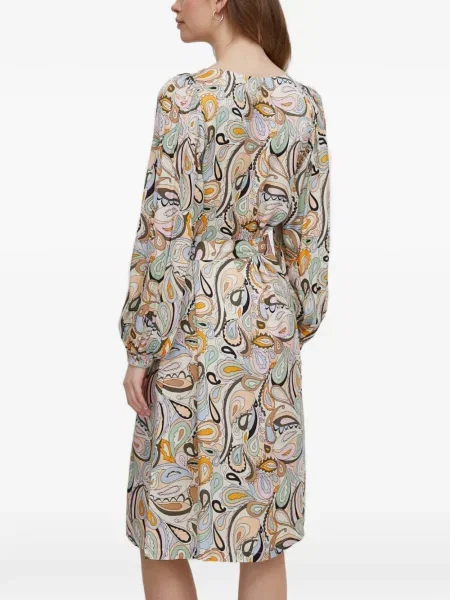 Rochie mini Mos Mosh cu model paisley de costum