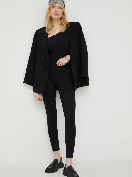 Легінси Marc O'Polo однотонні чорний