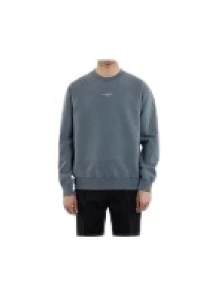 Bluza Drole De Monsieur z nadrukiem klasyczna szara