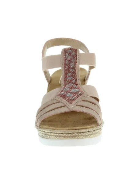 Pantofi Rieker roz