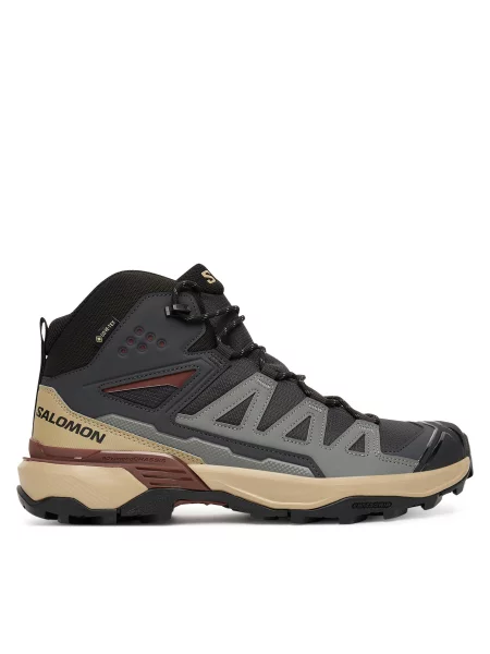 Salomon Trekking čevlji X Ultra Mid Gore-Tex siva