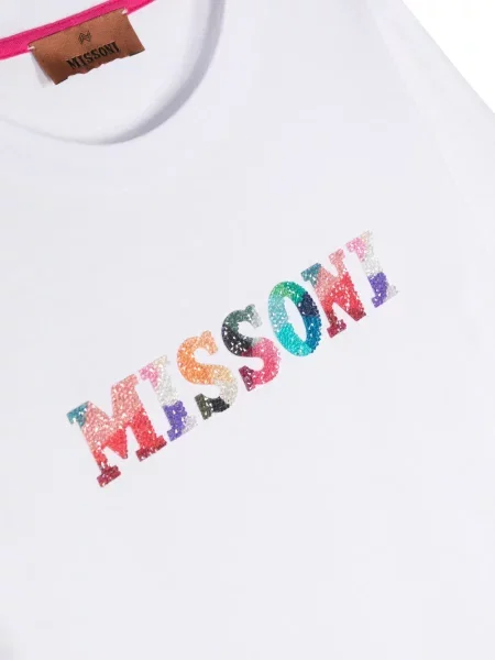 Dětské tričko Missoni bílé