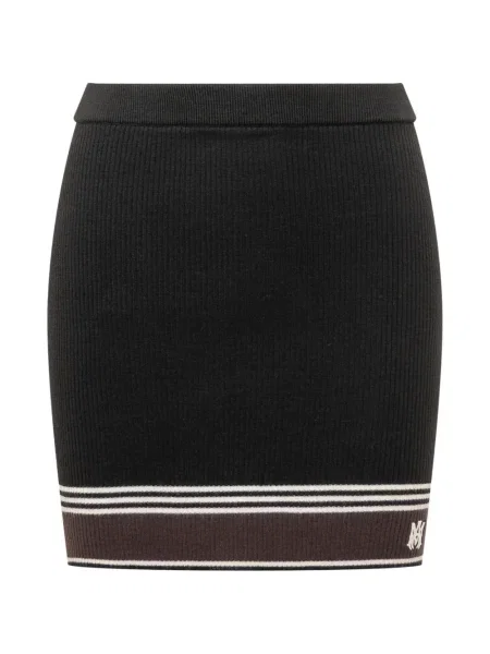 Fusta mini Amiri cu dungi negru