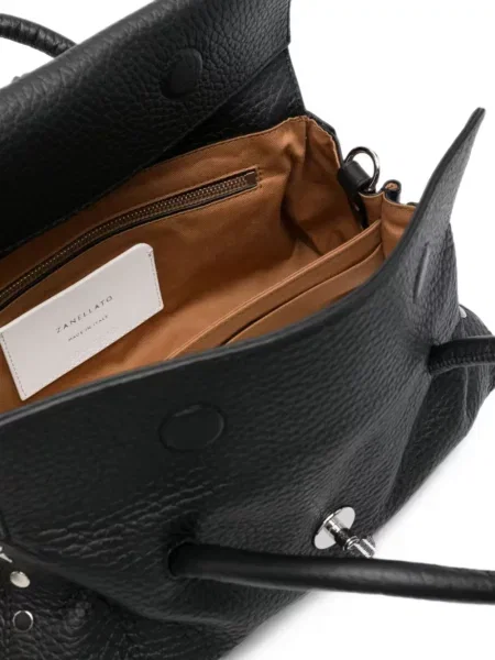 Geantă shopper Zanellato din piele negru