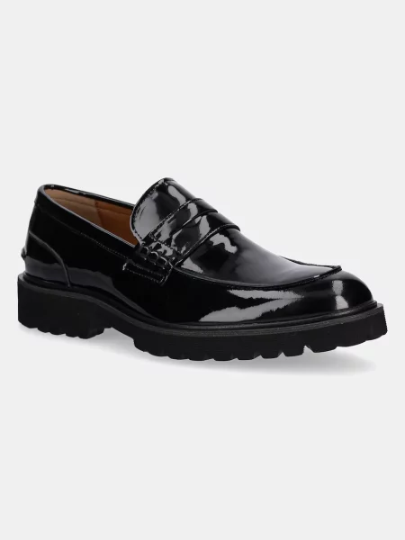 Кожени мокасини Steve Madden Maisonn мъжки черно