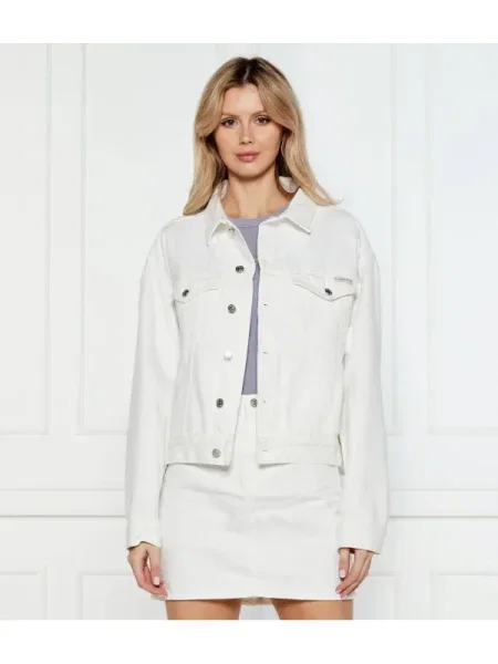 Calvin Klein Jeans Geacă de blug | alb