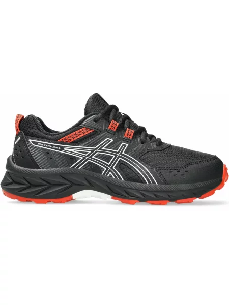 Дитячі Кросівки повсякденні Asics Pre venture 9 gs синтетичний чорний