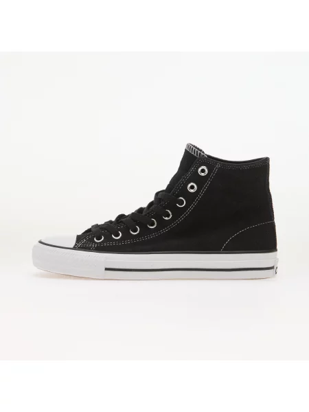 Tenisky Converse Chuck Taylor All Star Pro Hi Black/ Black/ White EUR bílé